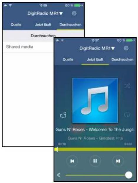 TECHNISAT DigitRadio MR1 - Musikplayer verwenden / UPnP - 1