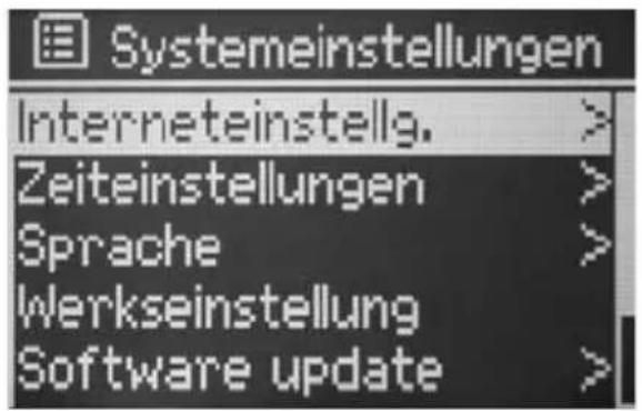 TECHNISAT DigitRadio 210 IR HIT Edition - Systemeinstellungen - 1