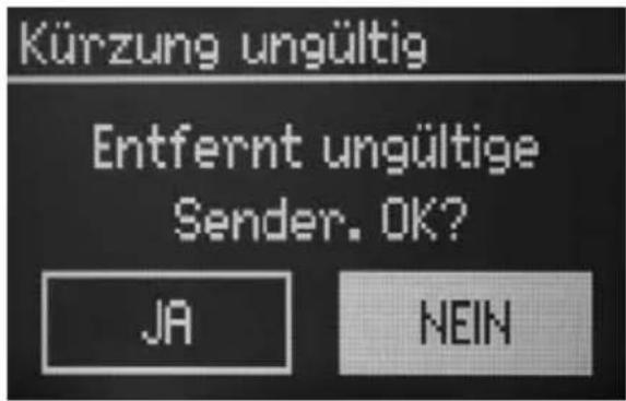 TECHNISAT DigitRadio 210 IR HIT Edition - Inaktive Sender entfernen - 1