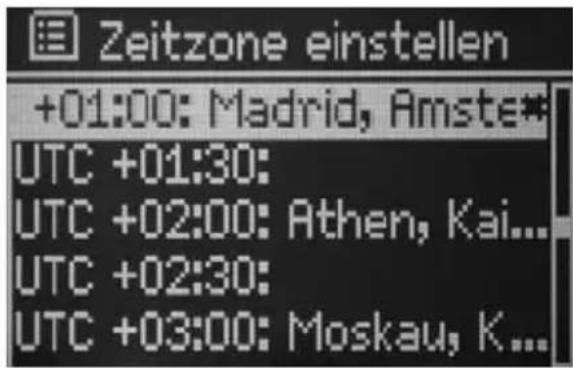 TECHNISAT DigitRadio 210 IR HIT Edition - Zeitzone einstellen - 1