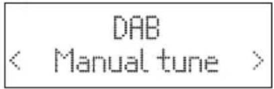 SCHAUB LORENZ DAB 402 - DAB Manual Tuning - 1