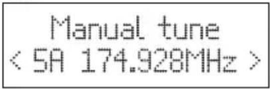 SCHAUB LORENZ DAB 402 - DAB Manual Tuning - 2