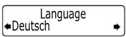 Language ←Deutsch →