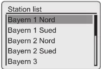 Station list Bayern 1 Nord Bayern 1 Sued Bayern 2 Nord Bayern 2 Sued Bayern 3
