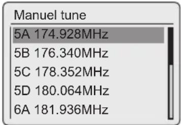 GRUNDIG Cosmopolit 3F plus WEB - Manual station search - 1