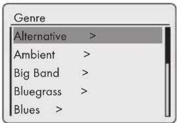 Genre Alternative > Ambient > Big Band > Bluegrass > Blues >