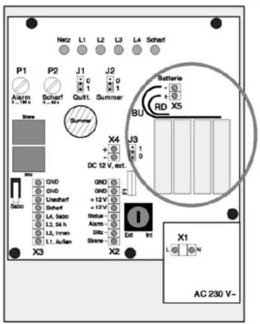 JUNG DAS 4000 - Notstrom-Batterie - 1