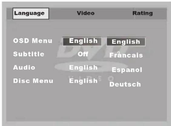 ZENEC ZE-080DVD - DISC MENU - 1