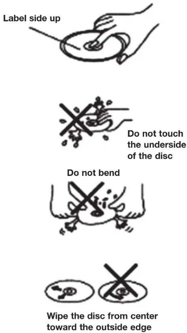 ZENEC ZE-080DVD - Preparing New Discs with Rough Spots - 1