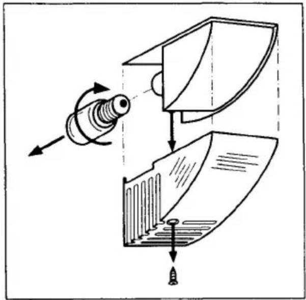AEG Santo 1762-1i - Changing the light bulb - 1