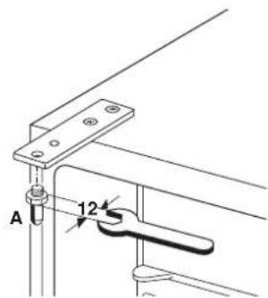 AEG Santo 1673-4TK - Rehingeing the door - 9
