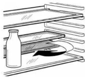 AEG Santo 1673-4TK - VARIO glass storage shelf - 2