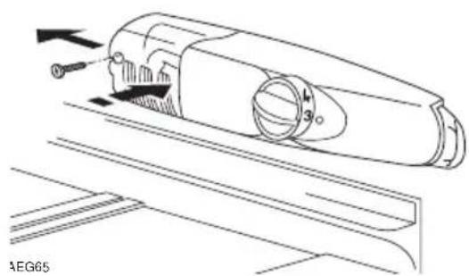 AEG Santo 1650-6TK - Lampe auswechseln - 9