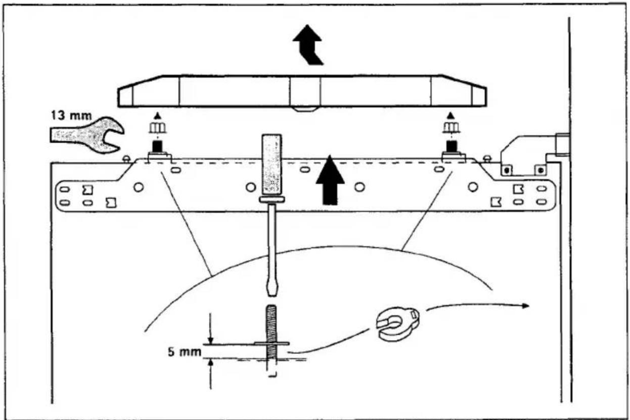 AEG Santo 1544-4 iU - Removing covering and adjusting strips - 1