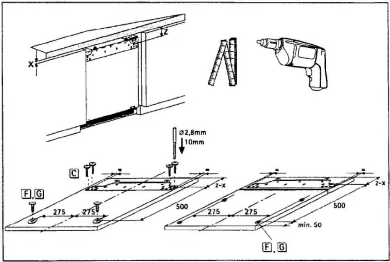 AEG Santo 1544-4 iU - Mounting furniture door - 1