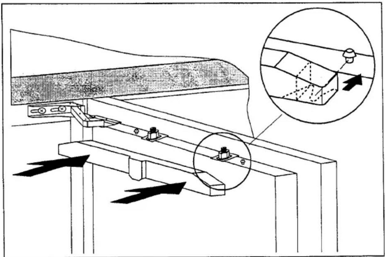 AEG Santo 1544-4 iU - Placing the covering strip - 1