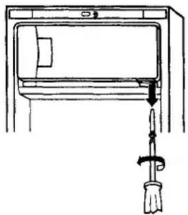 AEG Santo 1544-4 iU - Removing base blind - 5