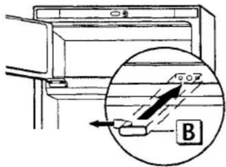 AEG Santo 1444-4 iU - Rehingeing the door (where necessary) - 11