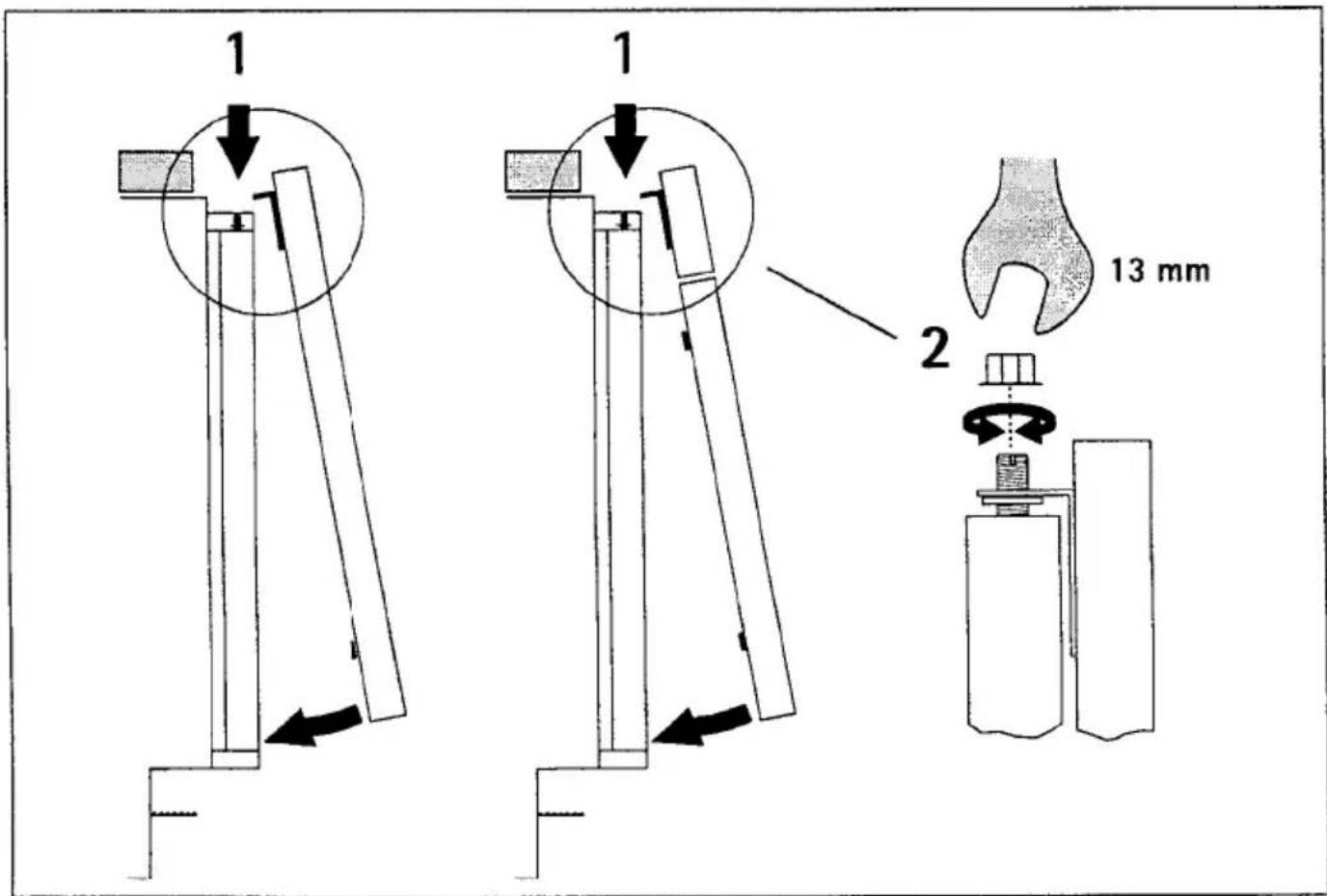 AEG Santo 1444-4 iU - Adjusting base - 6