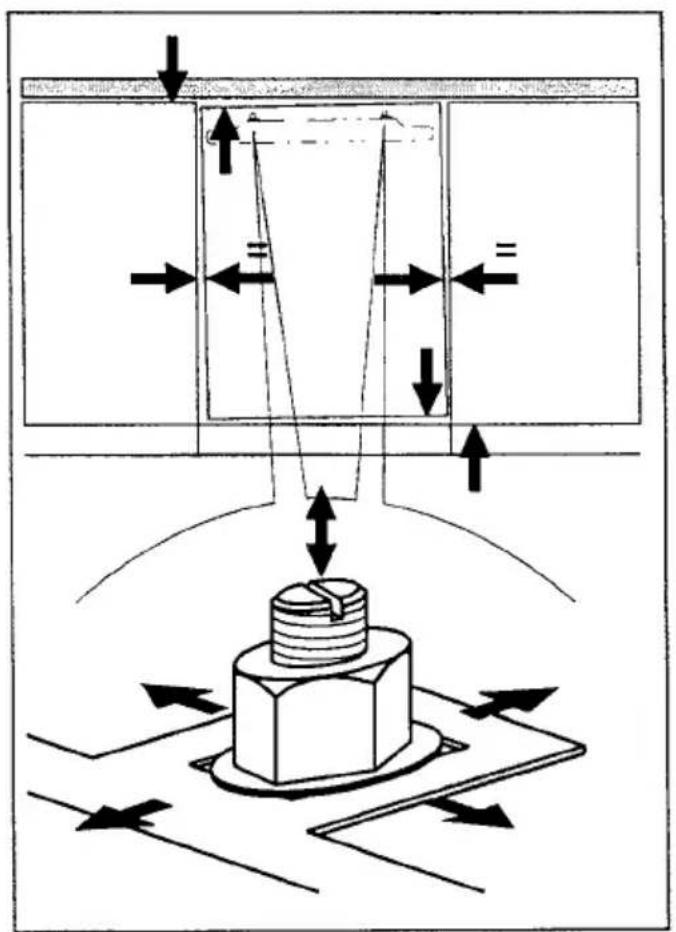 AEG Santo 1444-4 iU - Adjusting base - 7