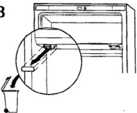 AEG Santo 1444-4 iU - Rehingeing the door (where necessary) - 6