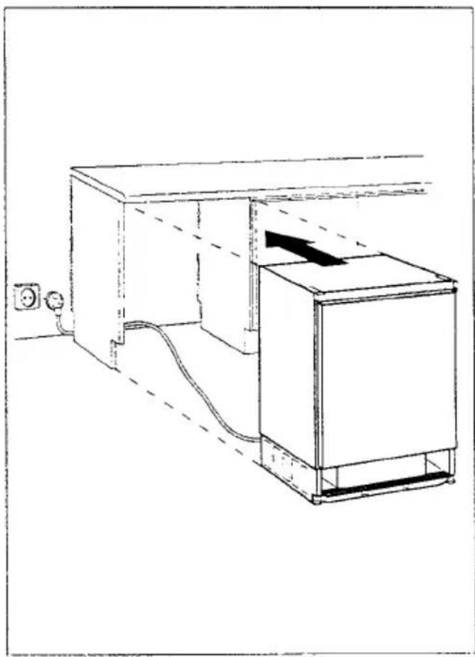 AEG Santo 1444-4 iU - Rehingeing the door (where necessary) - 12