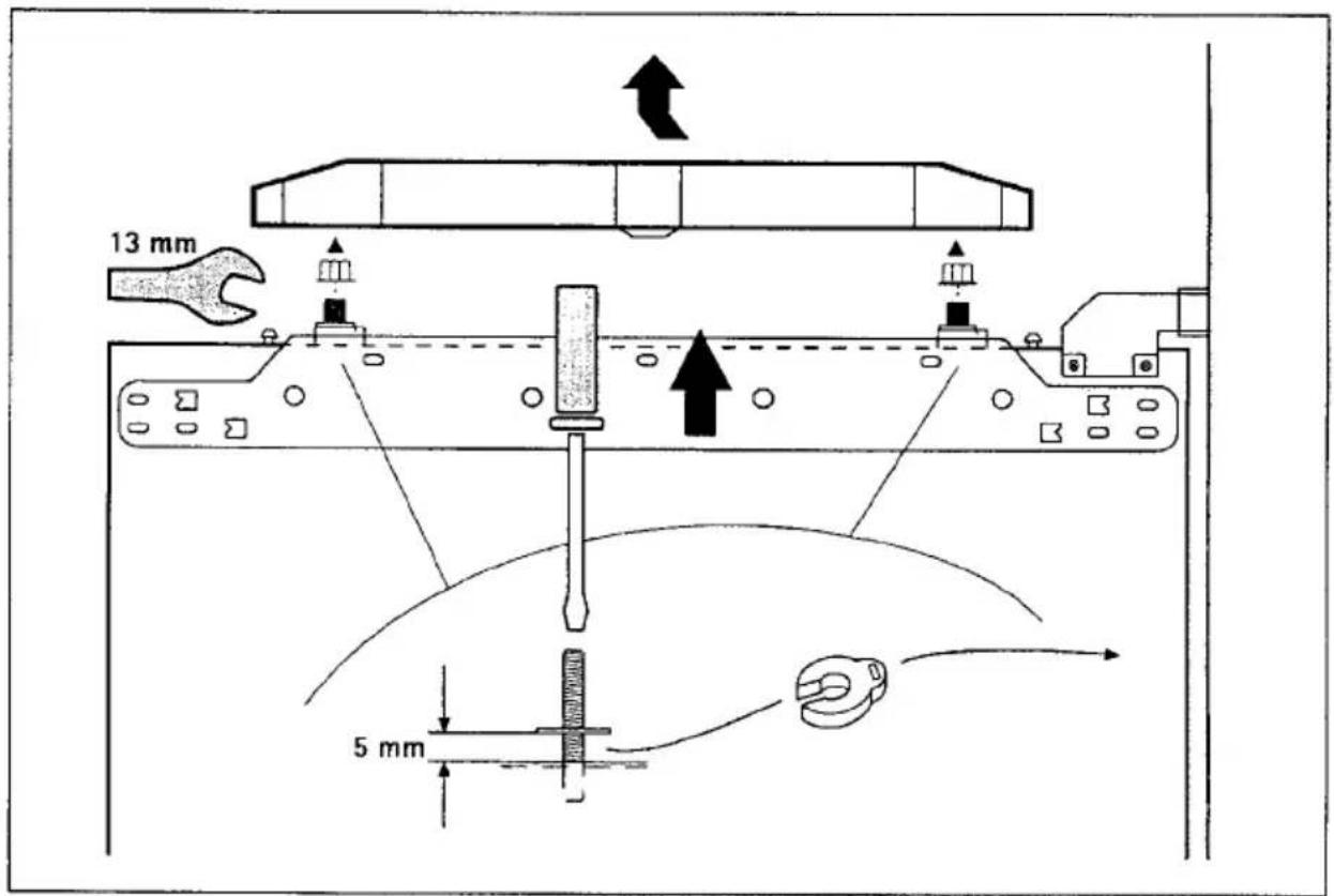AEG Santo 1444-4 iU - Removing covering and adjusting strips - 1