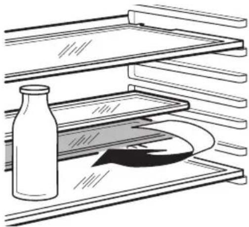 AEG Santo 1450-6TKCL - VARIO glass storage shelf - 2