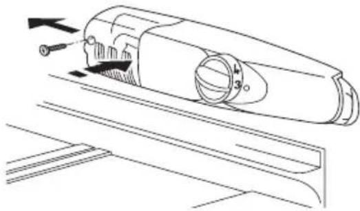 AEG Santo 1450-6TKCL - Changing the light bulb - 9