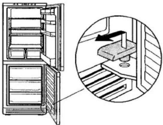AEG Santo 3573-4KG - Remove transport safeguard - 2