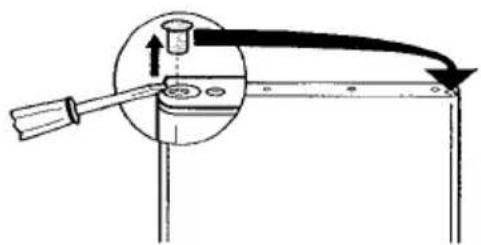 AEG Santo 3533-4 KG - Re-Hanging Door - 19