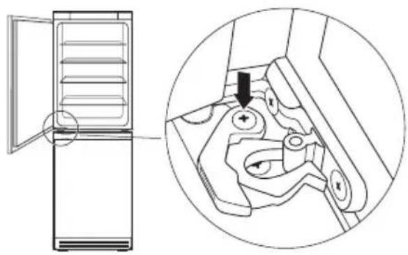 AEG Santo 3175-4KG - Changing Over The Door Hinges - 21