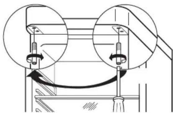 AEG Santo 3175-4KG - Changing Over The Door Hinges - 11