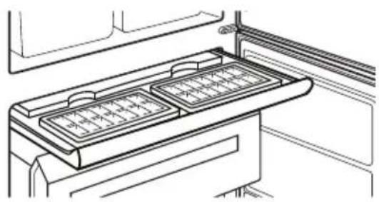 AEG Santo 3175-4KG - Freezer tray with "Cold Accumulation Block" - 1