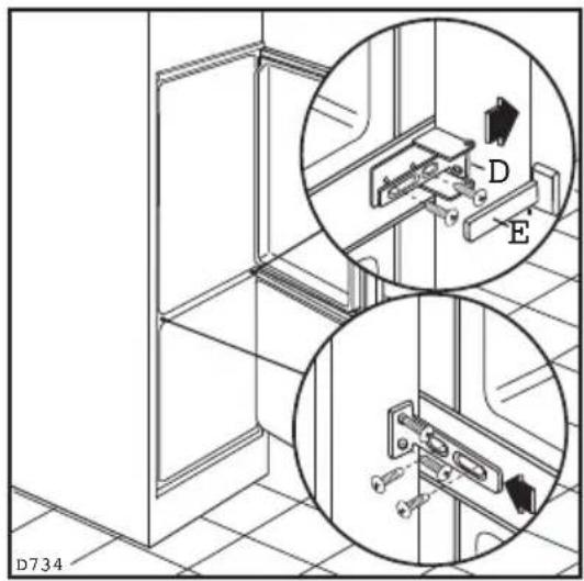 AEG Santo 2972-6i - Instructions for building-in - 11