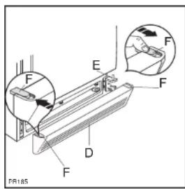 AEG Santo 2642-6 KG - Türanschlag wechseln - 2