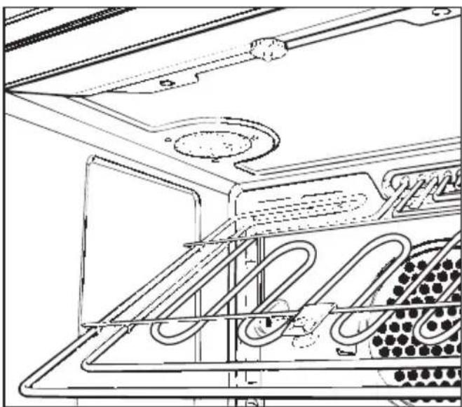 MIELE H266ET-KAT-1 - Oberhitze-Heizkörper absenken - 2