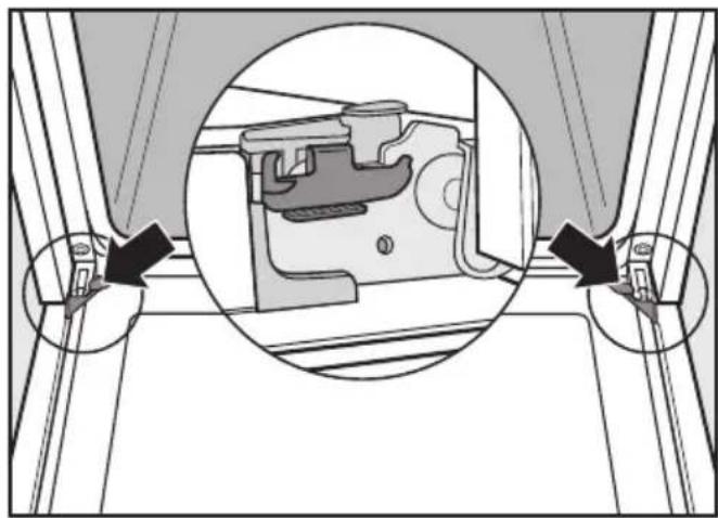 MIELE H2463EP - Tür ausbauen - 1