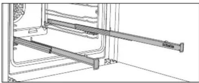 MIELE H2263E - Backblech, Universalblech und Rost mit Ausziehschutz - 3