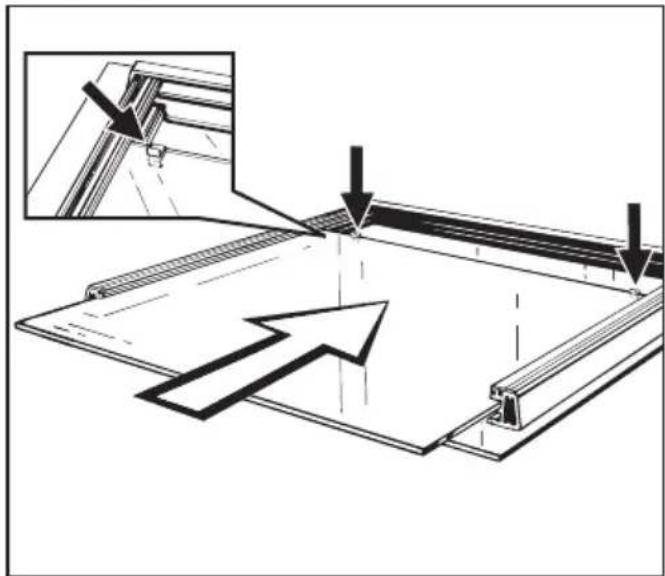MIELE H2167E - Tür auseinanderbauen - 4