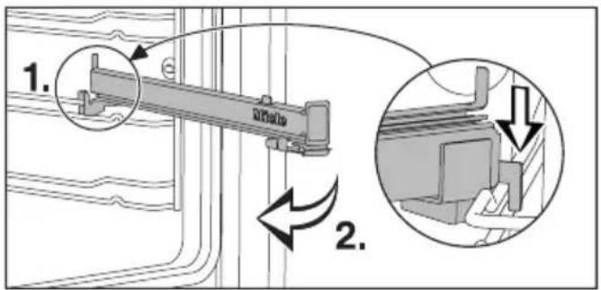 MIELE H 2165 E - FlexiClip-Vollauszüge einbauen - 1
