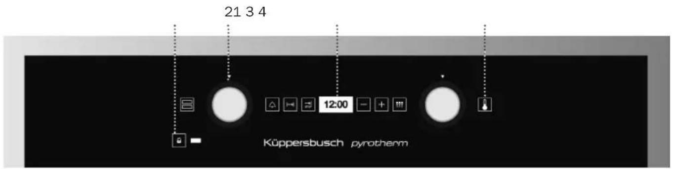 Küppersbusch MEB3 6260 E - Bedienfeld - 1