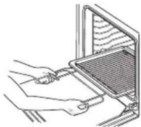 Küppersbusch MEB 6360E - Grillrost mit Heber zum Einsetzen in die Fettpfanne - 1