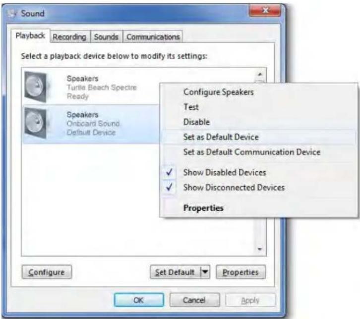TURTLE BEACH Call of Duty Ghosts Spectre - PC System Settings Configuration - 2