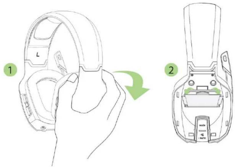 RAZER Chimaera - EINLEGEN & AUFLADEN DER AKKUS - 1