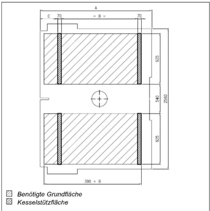 Remeha Gas 6002 - Kesselaufstellung - 1