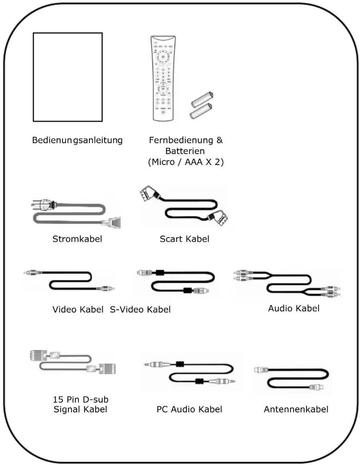 MEDION MD7223 - LIEFERUMFANG - 1