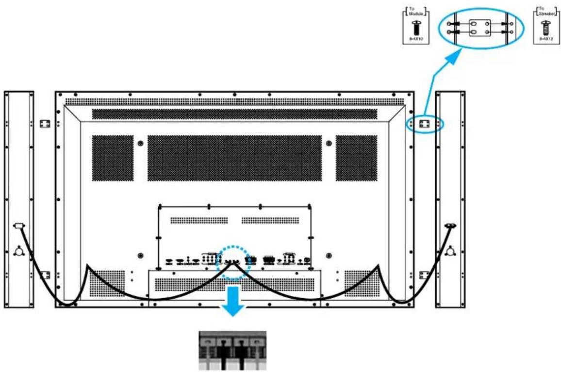 MEDION MD42555 - Lautsprecherinstallation (Optional) - 1