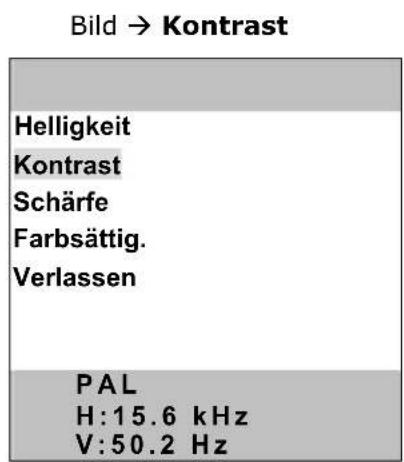 MEDION MD32733 - KONTRAST UND HELLIGKEIT EINSTELLEN - 2