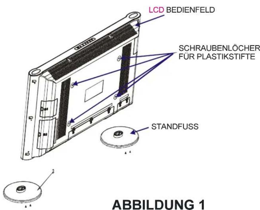MEDION MD20099 - Wandmontage des LCD-Fernsehgeräts - 1
